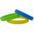 Debossed 1/2" x 8" Wristbands